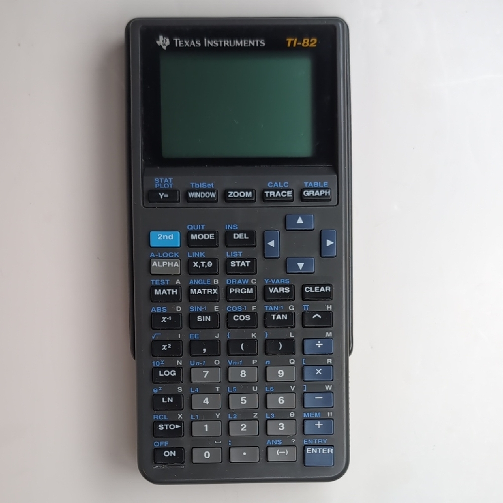 Texas Instruments TI-82 Graphing Calculator - For Parts Or Repair.
